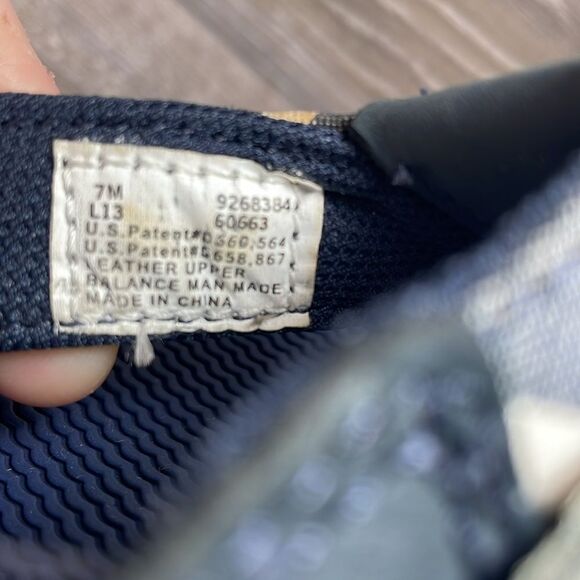 Sperry Top Sider Seafish Women’s Sz 7M Blue Leather Nylon Thong Flip Flop Sandal - Picture 6 of 12